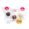 Adventskalender-Pralinen, Nachfüllpack mit 24 handgemachten Pralinen, einzeln verpackt